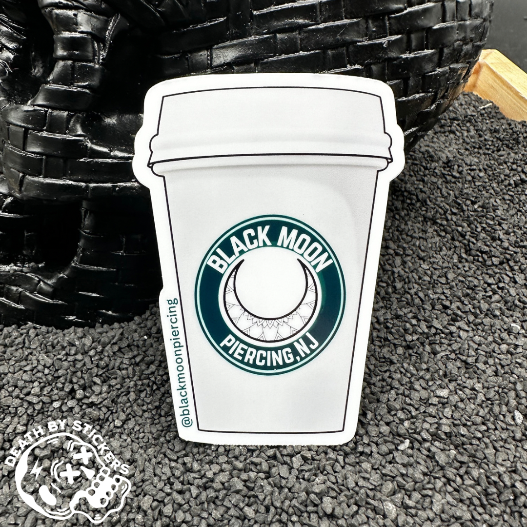 White Vinyl Stickers From Your Design