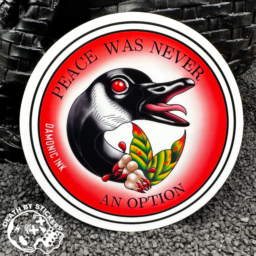 White Vinyl Stickers From Your Design