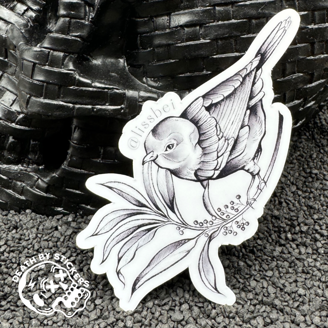 White Vinyl Stickers From Your Design