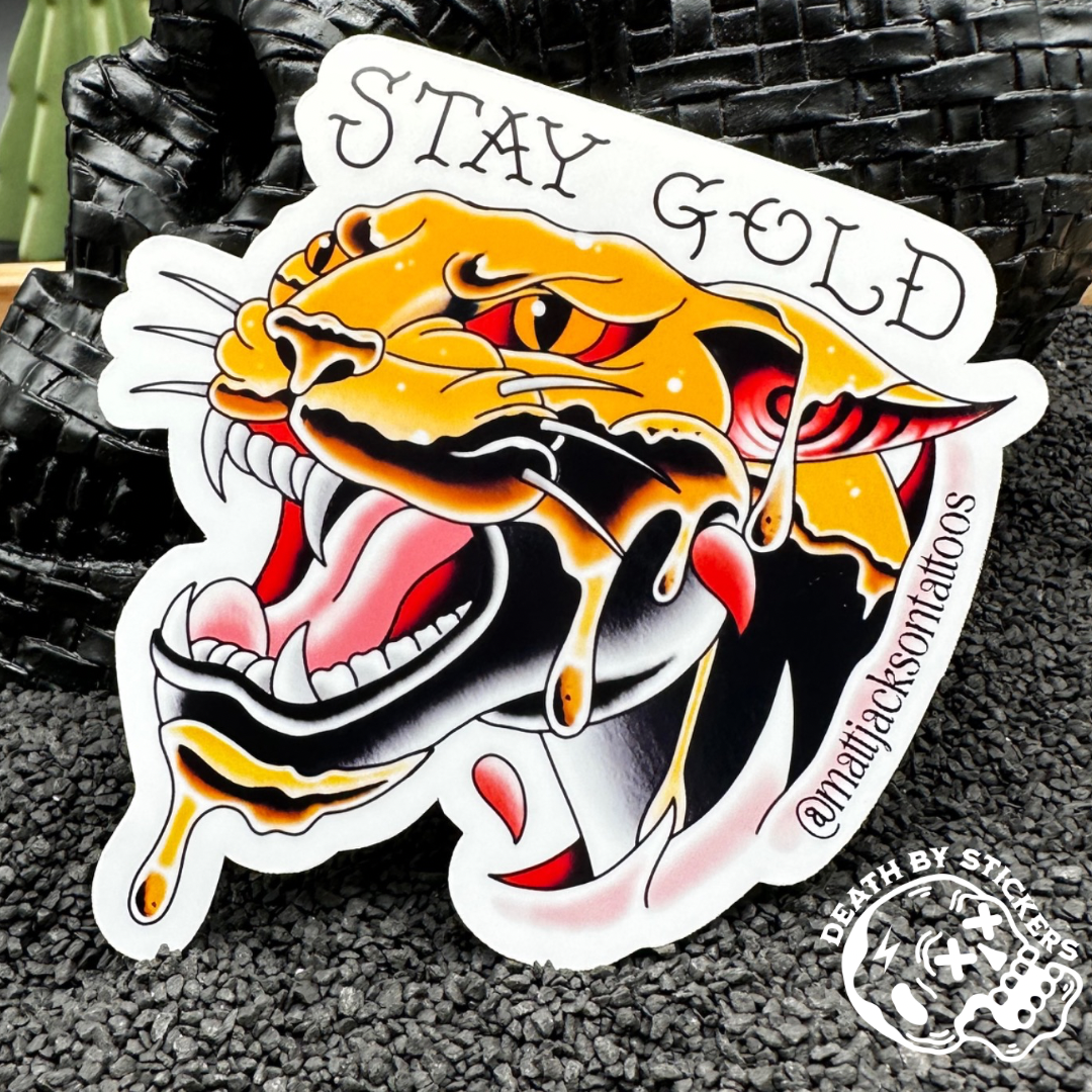 White Vinyl Stickers From Your Design