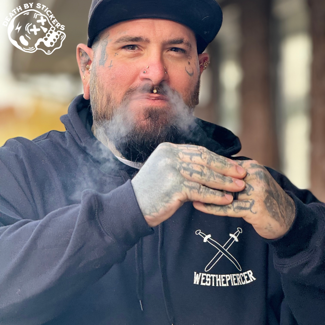 Wes The Piercer Official Shirt or Hoodie