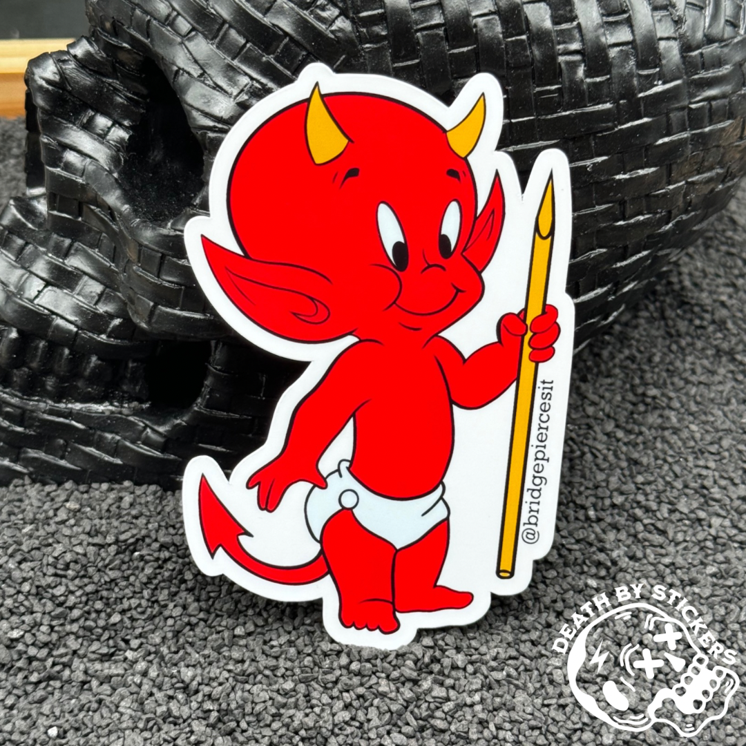 White Vinyl Stickers From Your Design
