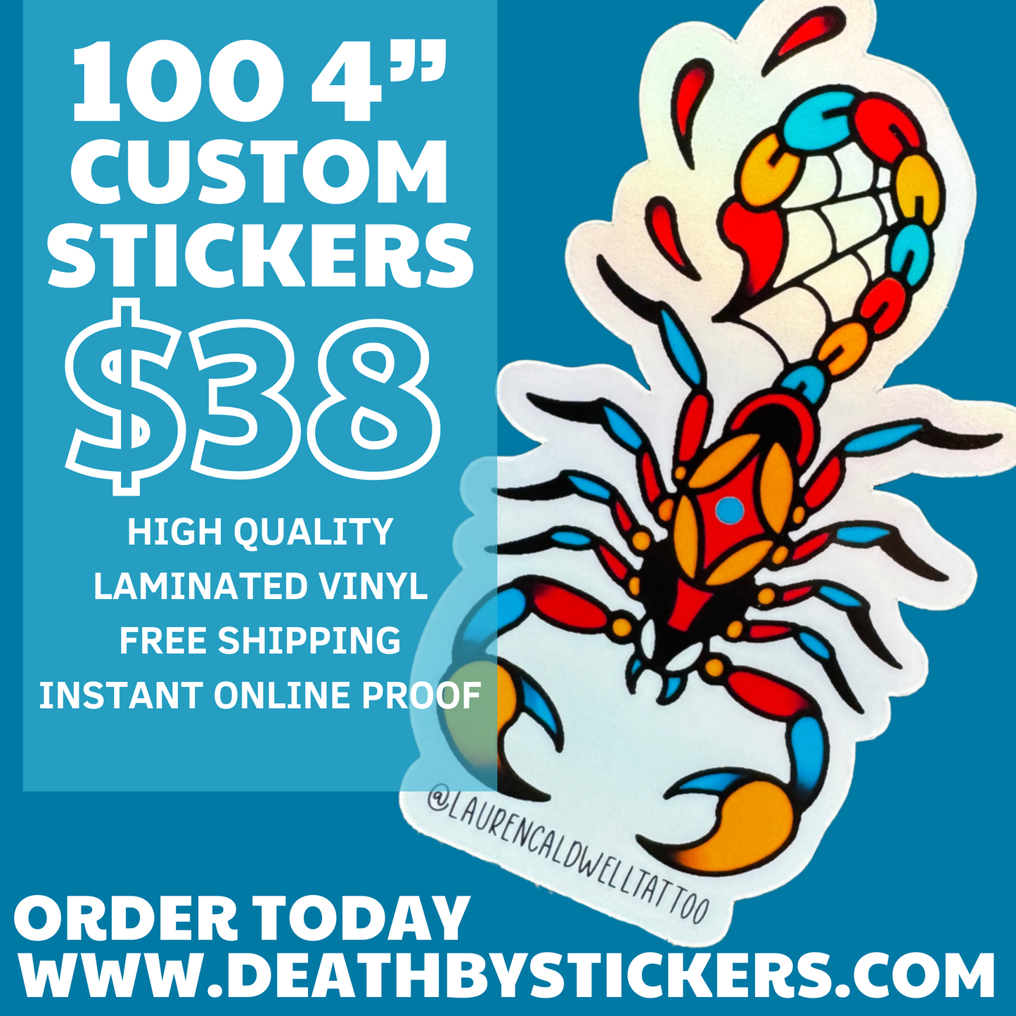 Death By Stickers SECRET STASH