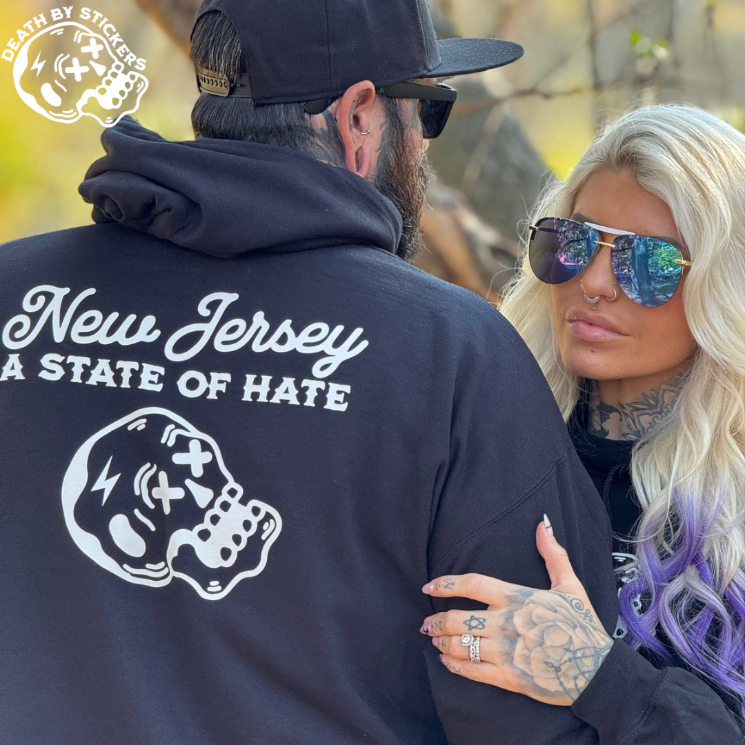 New Jersey “A State of Hate” Shirt or Hoodie