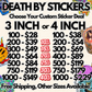 Death By Stickers SECRET STASH