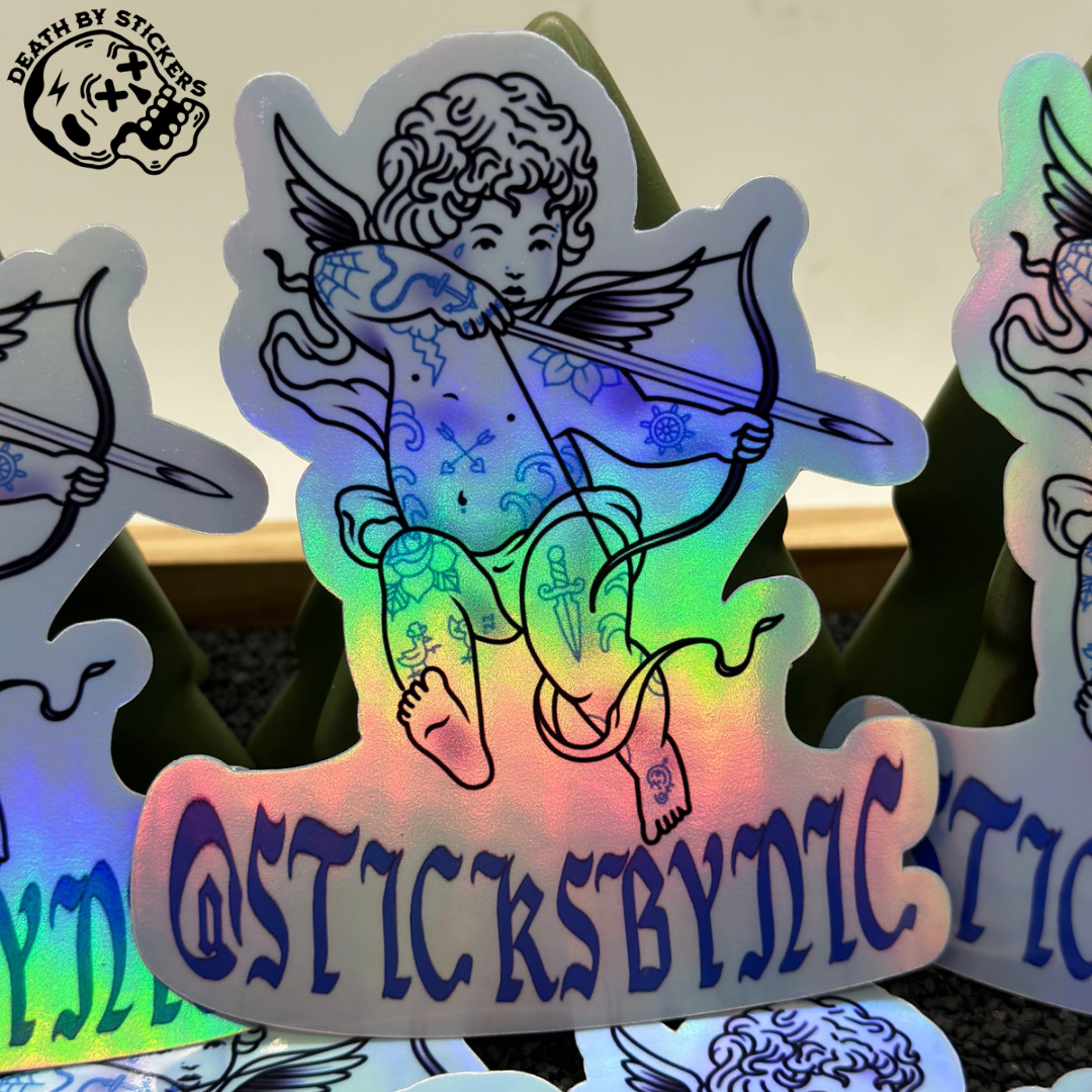 Holographic Vinyl Stickers From Your Design