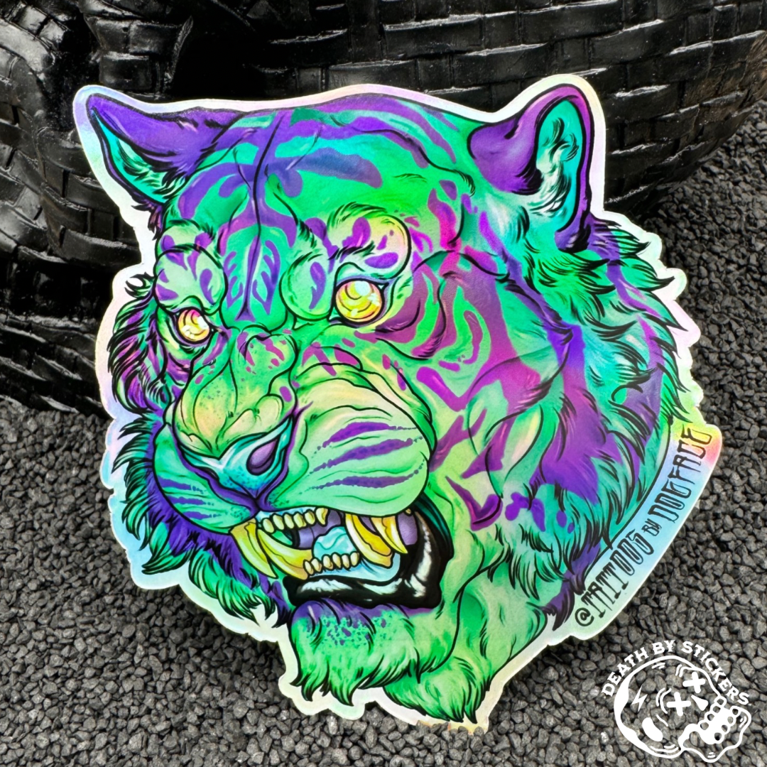 Holographic Vinyl Stickers From Your Design