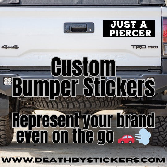 Custom Bumper Stickers From Your Design – Death By Stickers