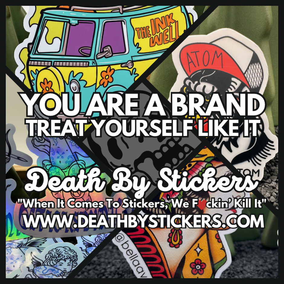Death Sticker Design Stickers – Death By Stickers
