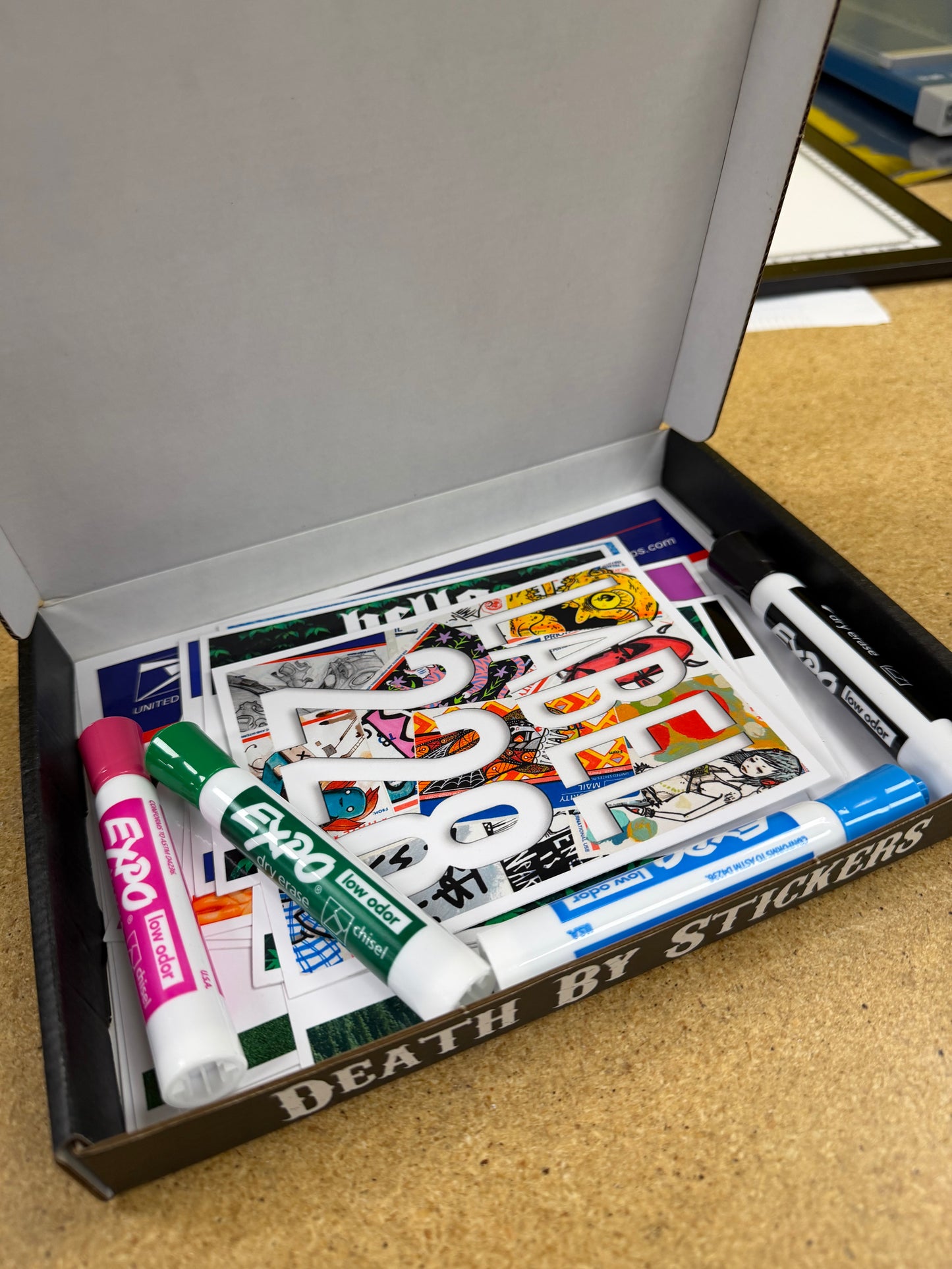 Dry Erase Slaps! With Markers!