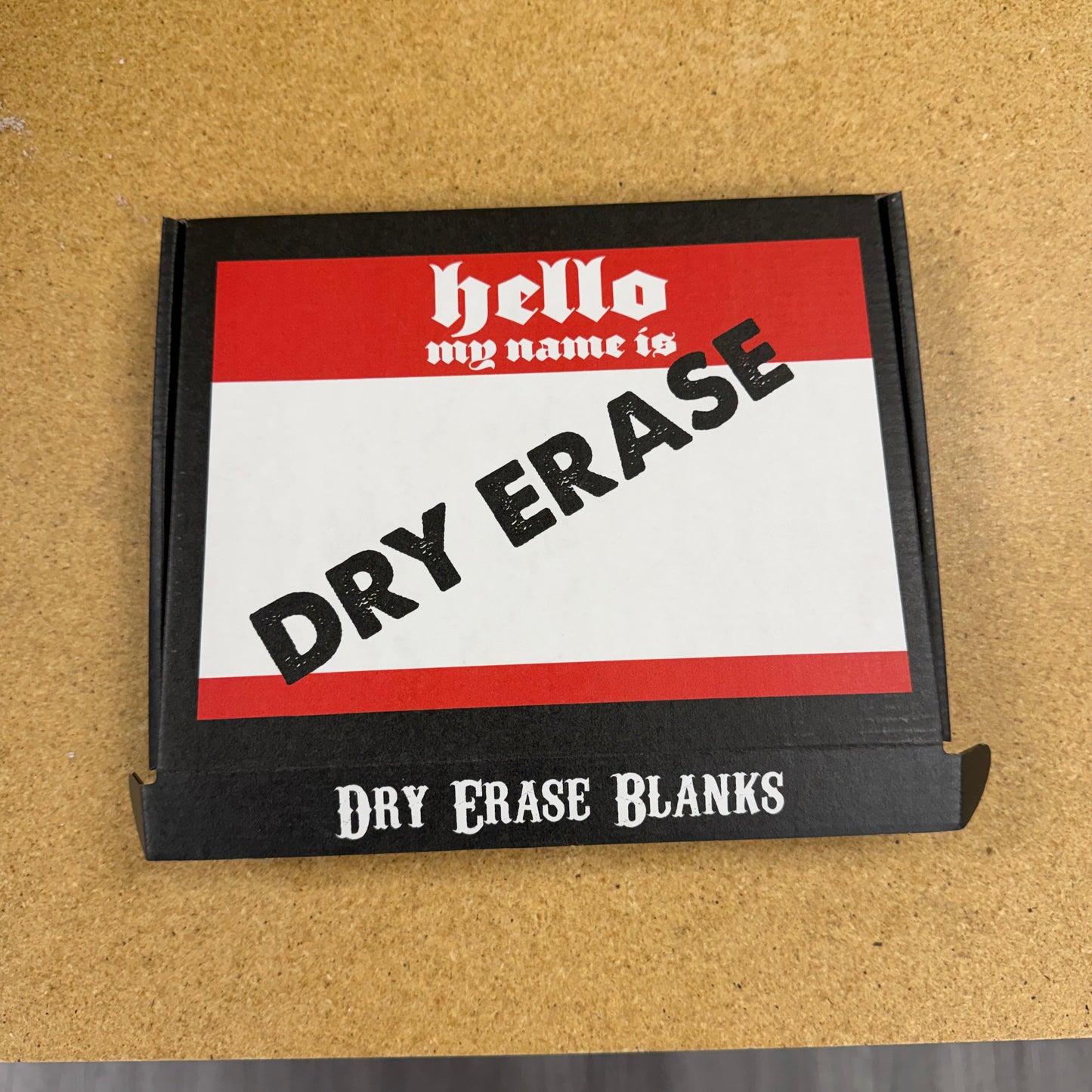 Dry Erase Slaps! With Markers!