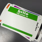 Black Eggshell Hello Labels (50 Pack)