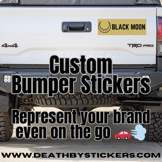 Custom Bumper Stickers From Your Design