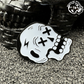 Death By Stickers Skully Enamel Pin