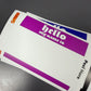 Black Eggshell Hello Labels (50 Pack)