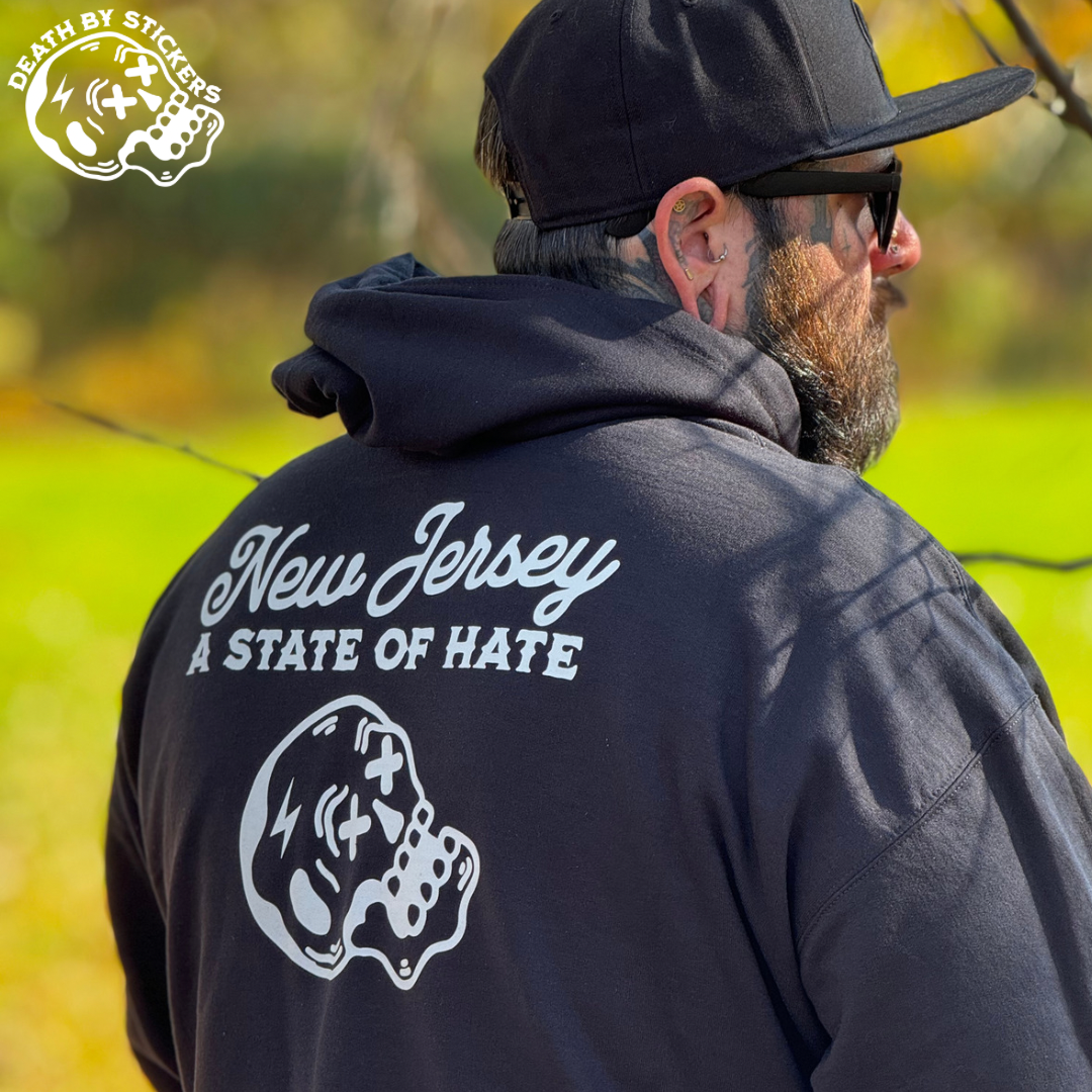 New Jersey “A State of Hate” Shirt or Hoodie
