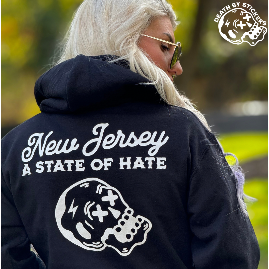 New Jersey “A State of Hate” Shirt or Hoodie