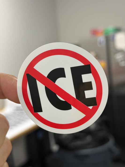 Roll of 50 “Iced Beverages” Labels