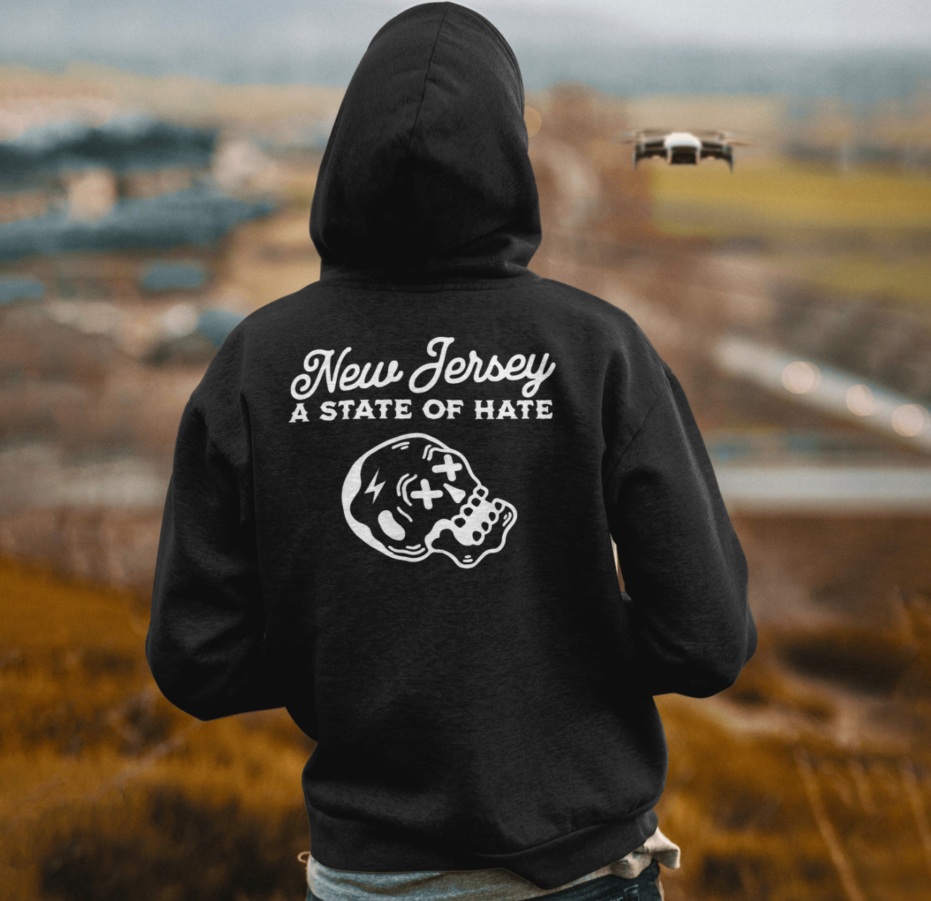 New Jersey “A State of Hate” Shirt or Hoodie