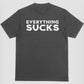 Official Death By Stickers “Everything Sucks” Shirt