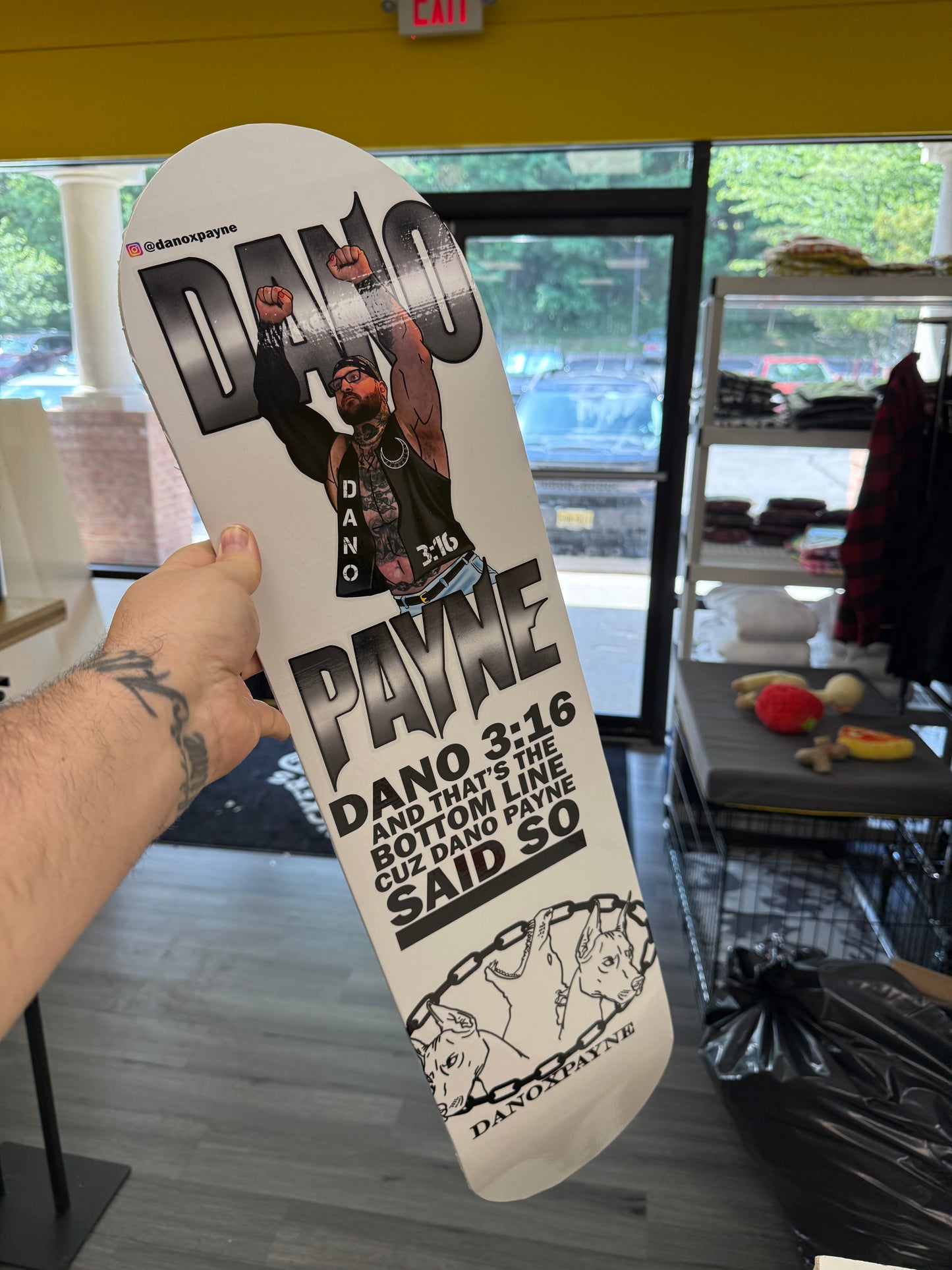 Custom Printed Skateboard Deck From Your Design