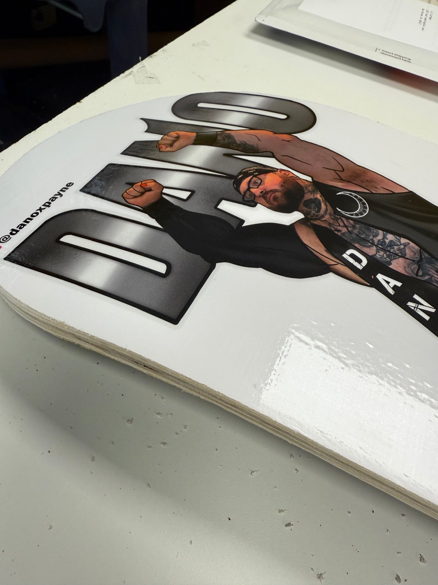 Custom Printed Skateboard Deck From Your Design
