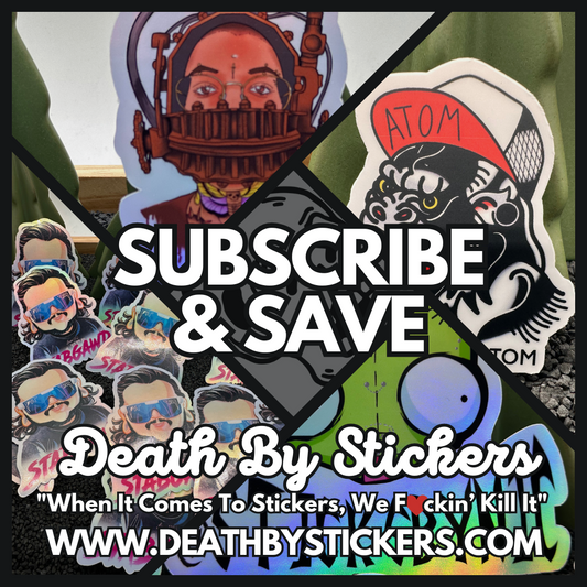 Subscribe & Save Stickers