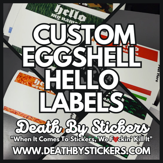 Custom Eggshell Hello Blanks